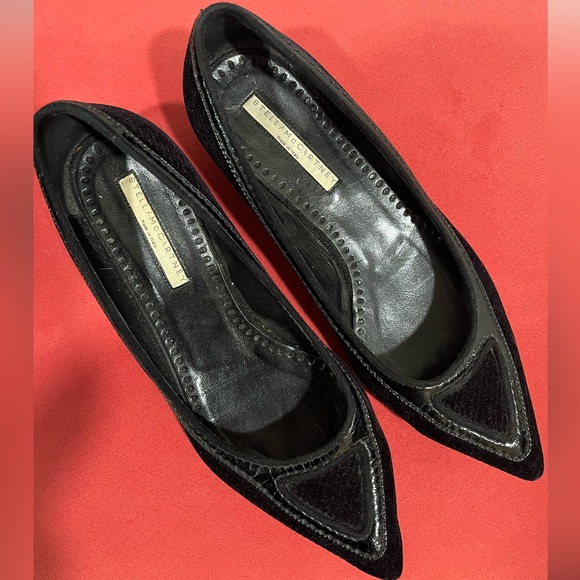 Stella McCartney black shoes size 38 - Picture 2 of 2